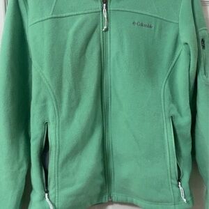 Columbia Green Fleece Jacket
